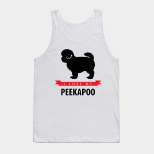 I Love My Peekapoo Tank Top